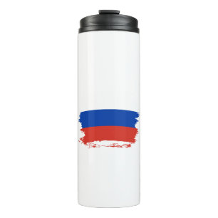 Garrafa Térmica bandeira da Rússia