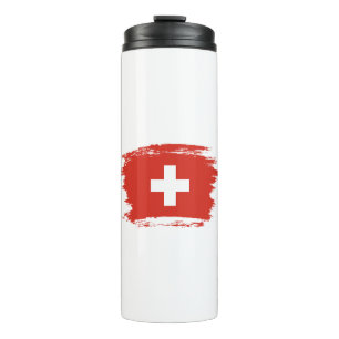 Garrafa Térmica bandeira da Suíça