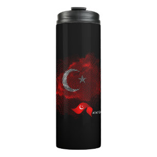 Garrafa Térmica Bandeira da Turquia