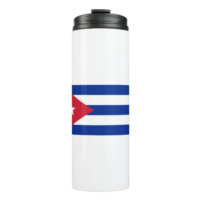 Garrafa Térmica Bandeira de Cuba (Frente)