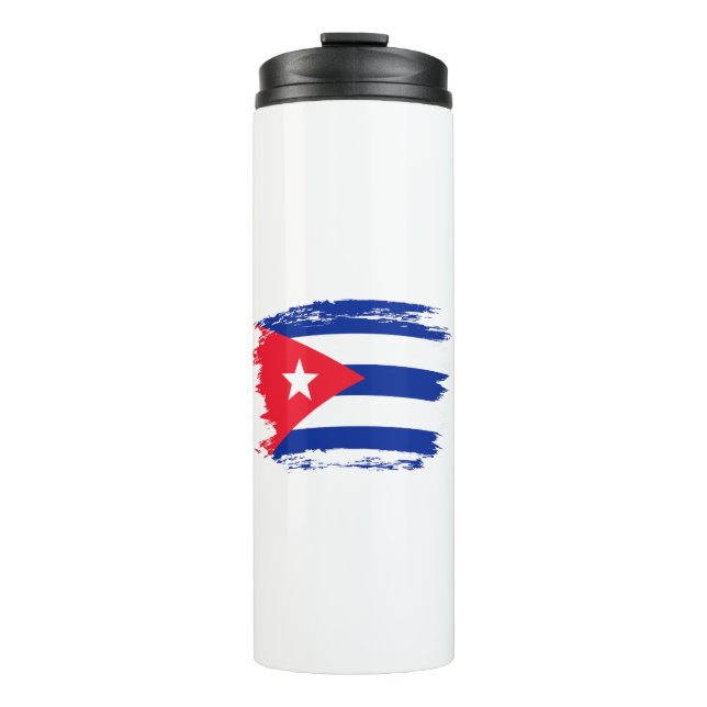 Garrafa Térmica Bandeira de Cuba (Frente)