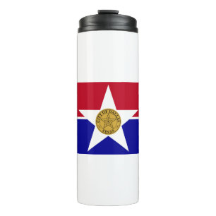 Garrafa Térmica Bandeira de Dallas Texas