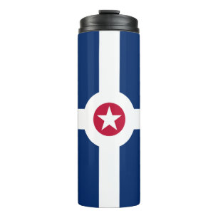 Garrafa Térmica Bandeira de Indianápolis, Indiana Thermal Tumbler