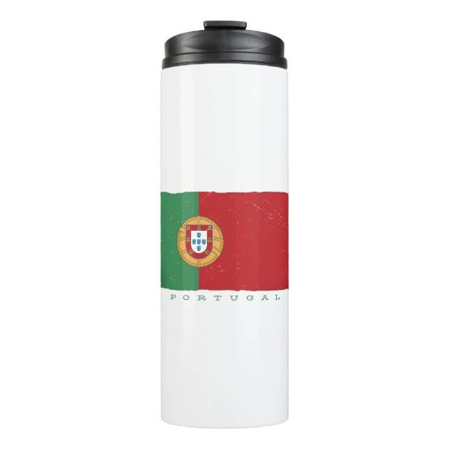 Garrafa Térmica Bandeira de Portugal (Frente)