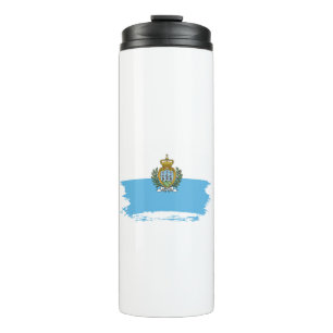 Garrafa Térmica Bandeira de São Marino