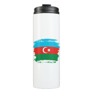 Garrafa Térmica bandeira do Azerbaijão