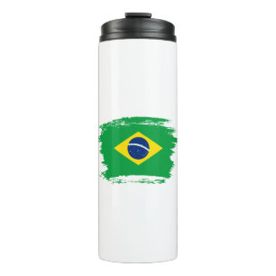 Garrafa Térmica Bandeira do Brasil