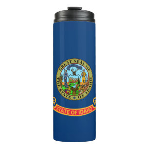 Garrafa Térmica Bandeira do Estado de Idaho