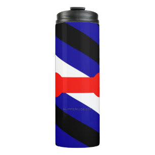 Garrafa Térmica Bandeira do orgulho canino da SlipperyJoe expressa