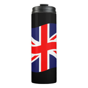 Garrafa Térmica Bandeira do Reino Unido + suas ideias