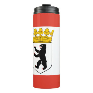 Garrafa Térmica Bandeira do Tumbler Térmico de Berlim