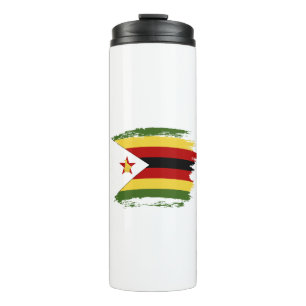 Garrafa Térmica Bandeira do Zimbabué