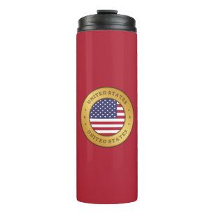 Garrafa Térmica Bandeira dos Estados Unidos