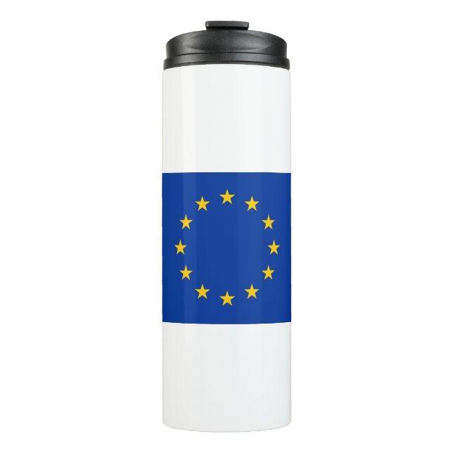 Garrafa Térmica Bandeira Europa (Frente)