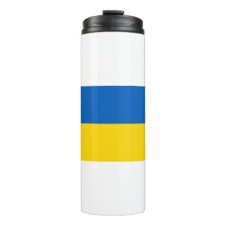 Garrafa Térmica Bandeira Nacional da Ucrânia/к р ї а н а
