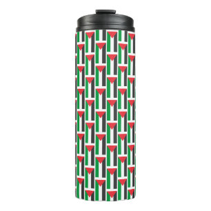 Garrafa Térmica bandeira palestina Palestina livre personalizada