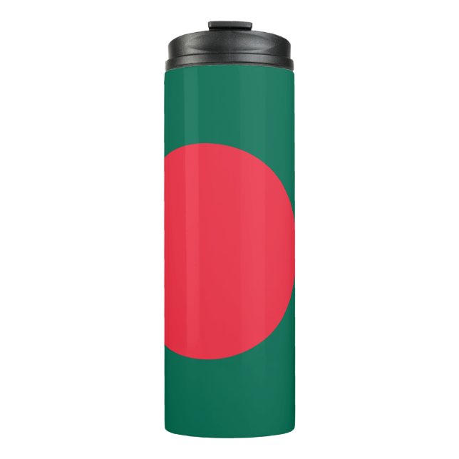 Garrafa Térmica Bandeira Patriótica Bangladesh (Frente)