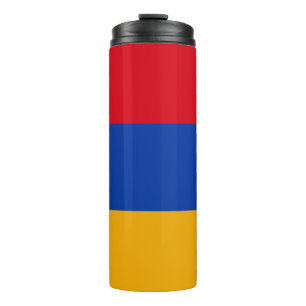 Garrafa Térmica Bandeira Patriótica da Armênia