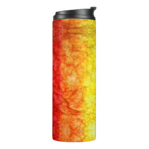 Garrafa Térmica Bandeira tie-dye da SlipperyJoe's arco-íris pressi