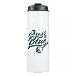 Garrafa Térmica Banjo Meu Vidro é Azul