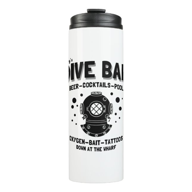 Garrafa Térmica Bar Dive (Frente)