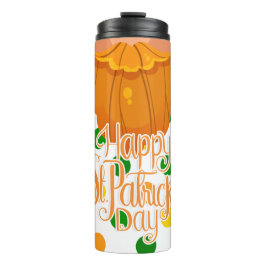 Garrafa Térmica Barba Vermelha - Dia de São Patrício feliz