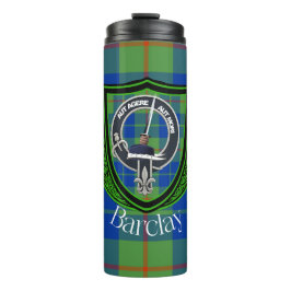 Garrafa Térmica Barclay Scottish Clan Tartan & Crest