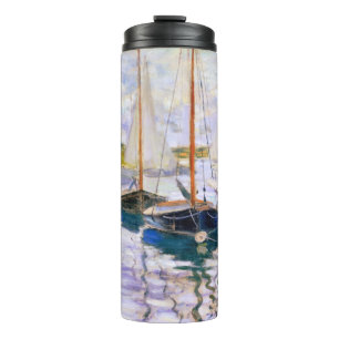 Garrafa Térmica Barcos à vela no Sena em Petit Claude Monet