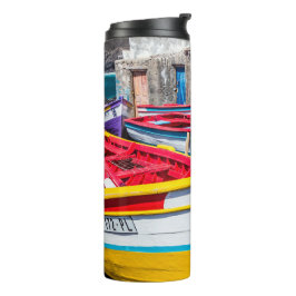 Garrafa Térmica Barcos de Pesca Coloridos, Cabo Verde