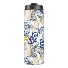 Garrafa Térmica Baroque-Style Retro Classic Pattern