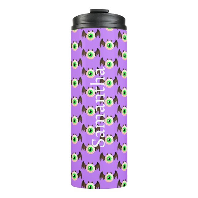 Garrafa Térmica Bat Eyeball (Frente)