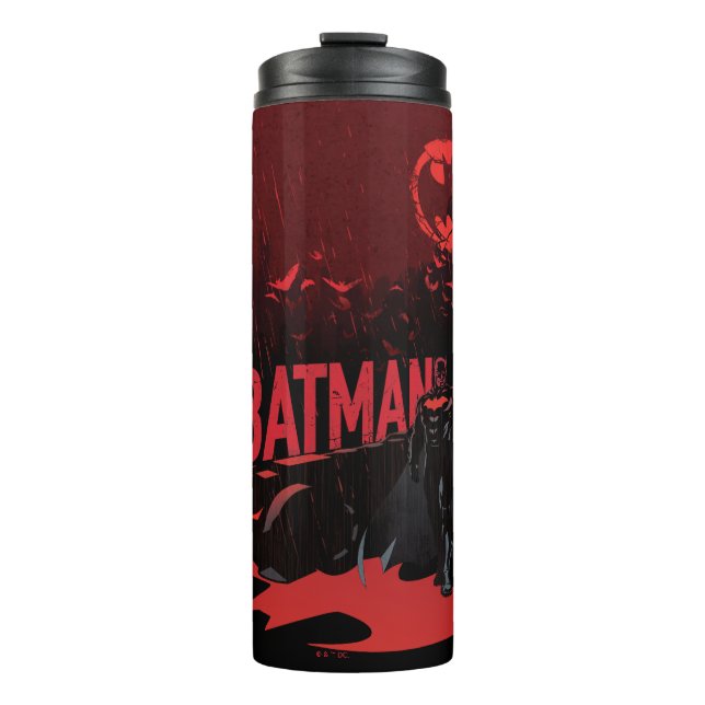 Garrafa Térmica Batman Crimson Rain (Frente)