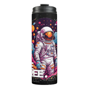 Garrafa Térmica BE FREE Astronauta design