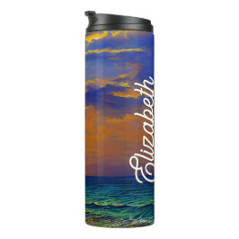 Garrafa Térmica Beach Tropical Ocean Gifts Viagem