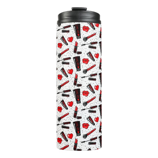 Garrafa Térmica Beauty Makeup (Frente)