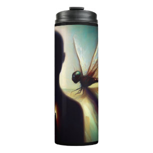 Garrafa Térmica Bebida Espirita Animal Dragonfly 1