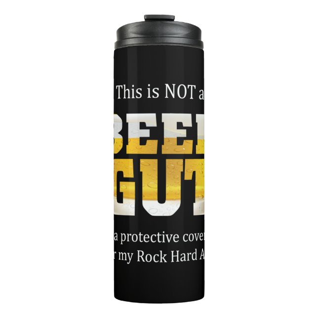 Garrafa Térmica Beer Drinker Not a BEER GUT Birthday (Frente)