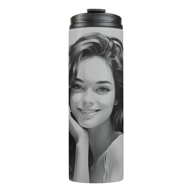 Garrafa Térmica Bela Tumbler Térmico Personalizada (Frente)