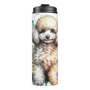 Garrafa Térmica Belas Rações de Cachorro//Cachorro de Poodle