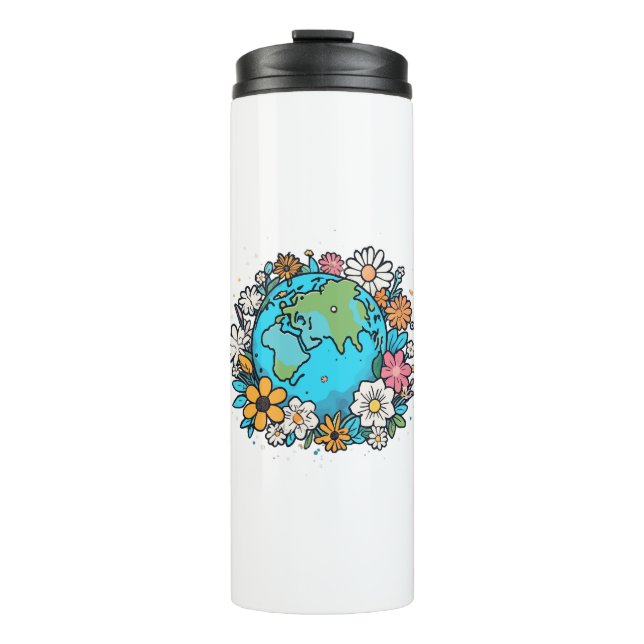 Garrafa Térmica Beleza da Terra (Frente)