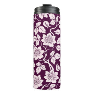 Garrafa Térmica Belo Fundo Floral