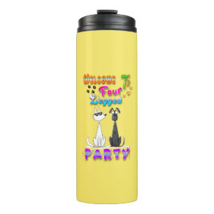 Garrafa Térmica Bem-Vindo A Quatro Festas De Perna