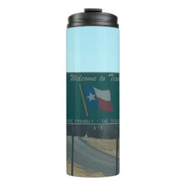 Garrafa Térmica Bem-vindo ao Texas Thermal Tumbler