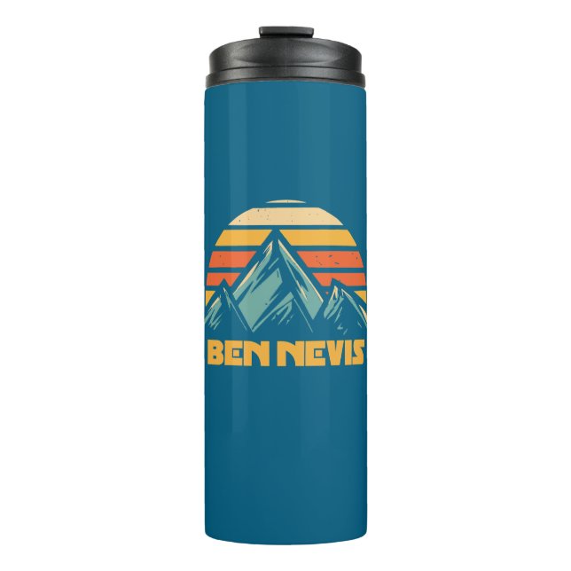 Garrafa Térmica Ben Nevis Retro Turquesa (Frente)