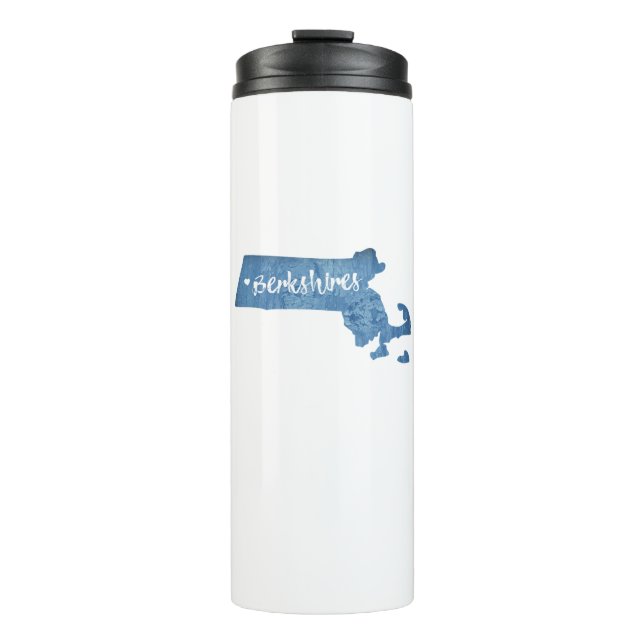 Garrafa Térmica Berkshires Massachusetts Wood Grain (Frente)