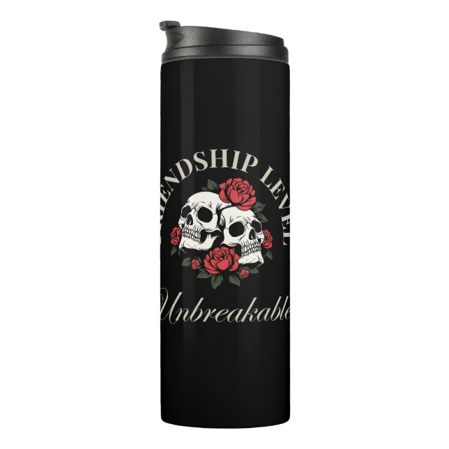 Garrafa Térmica Best Friend, Friendship Level: Unbreakable, friend (Rotação à direita)