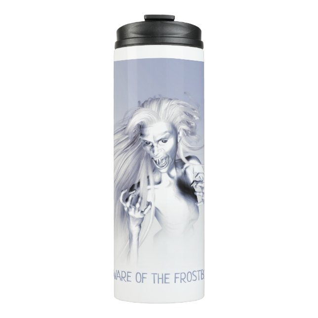 Garrafa Térmica Beware of the Frostbite. Ice vampire (Frente)