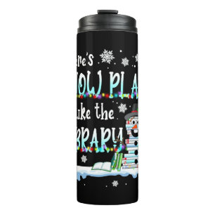 Garrafa Térmica Bibliotecário Há Lugar De Neve Como A Biblioteca