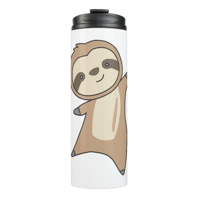 Garrafa Térmica Bichos Lentos E Bonitos Para Crianças Leves Engraç (Frente)