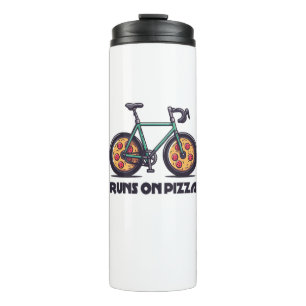 Garrafa Térmica Bicicleta Funciona Com Pizza